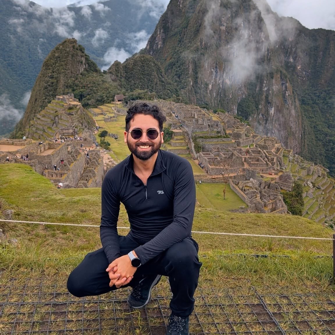 Ced Remy au Machu Picchu